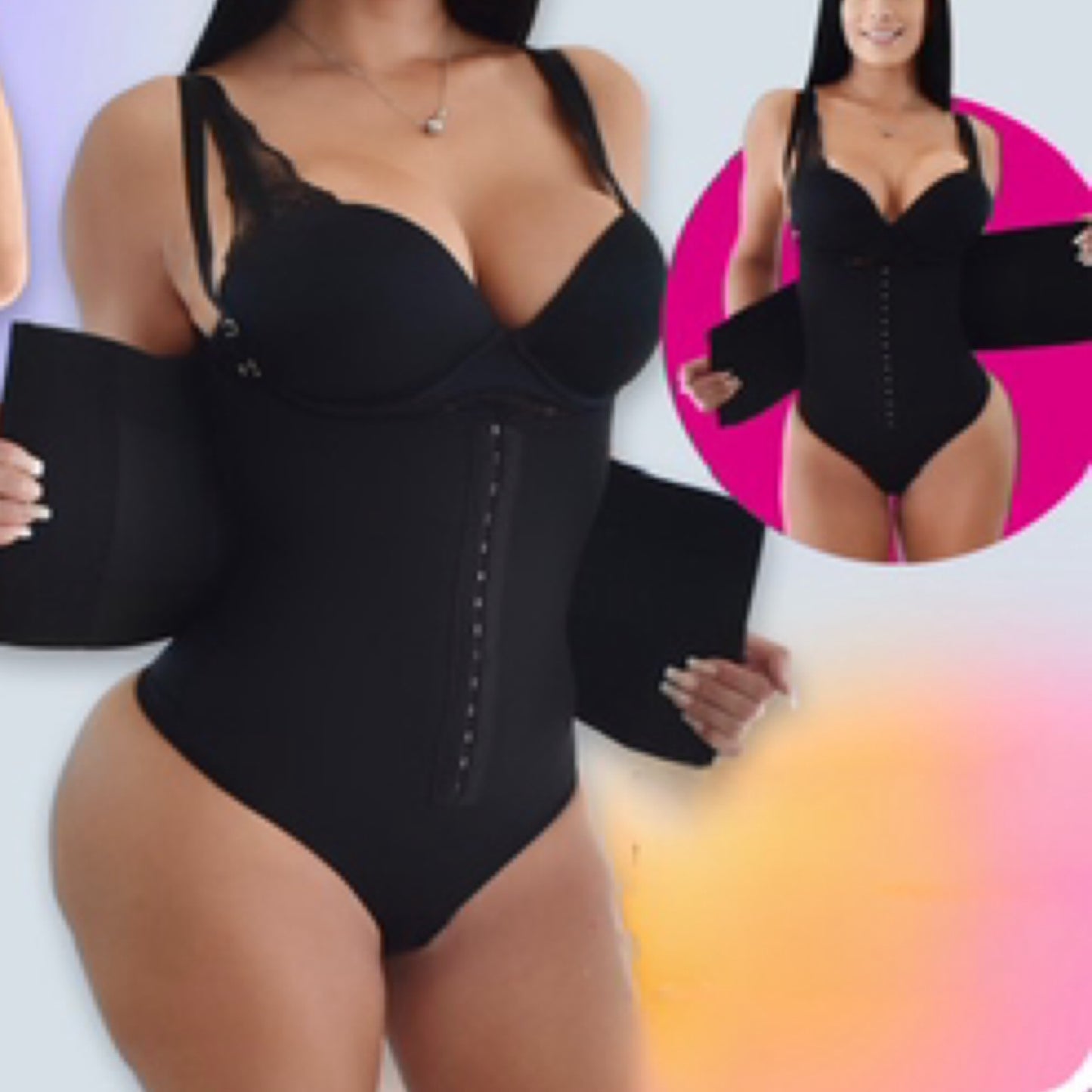 🧜‍♀️ Sirena Body Suit Thong Waist Band